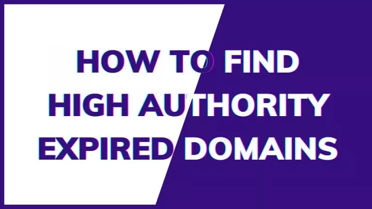 How to Find High Authority Expired Domains
