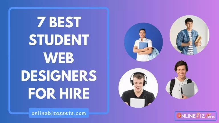 Student Web Designers for Hire